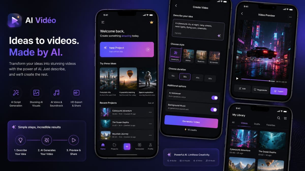 AI Video Generator — IA