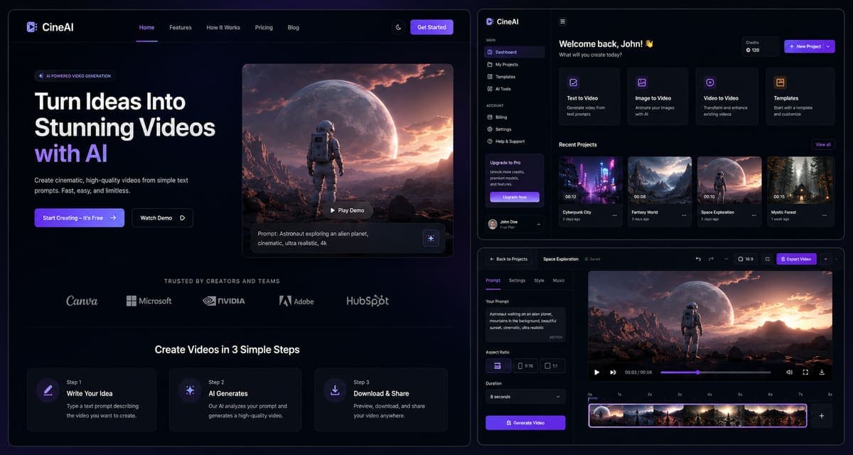 AI Video Studio — IA