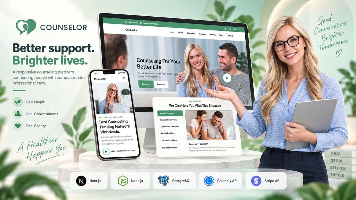 Counselor Platform — Saúde
