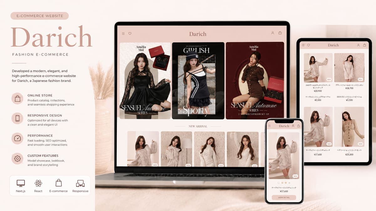 Darich Shop — E-commerce
