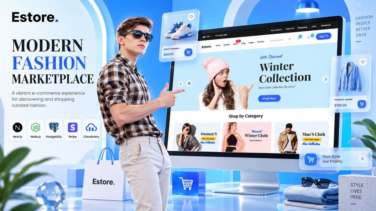 Estore Marketplace — E-commerce