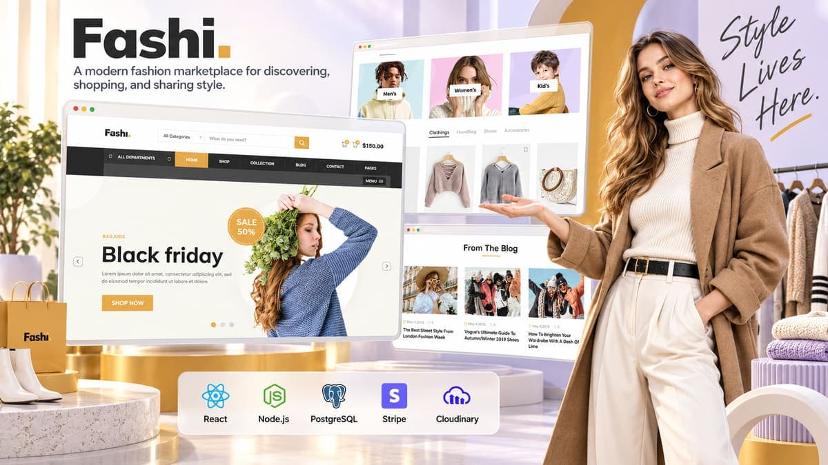 Fashi Marketplace — E-commerce