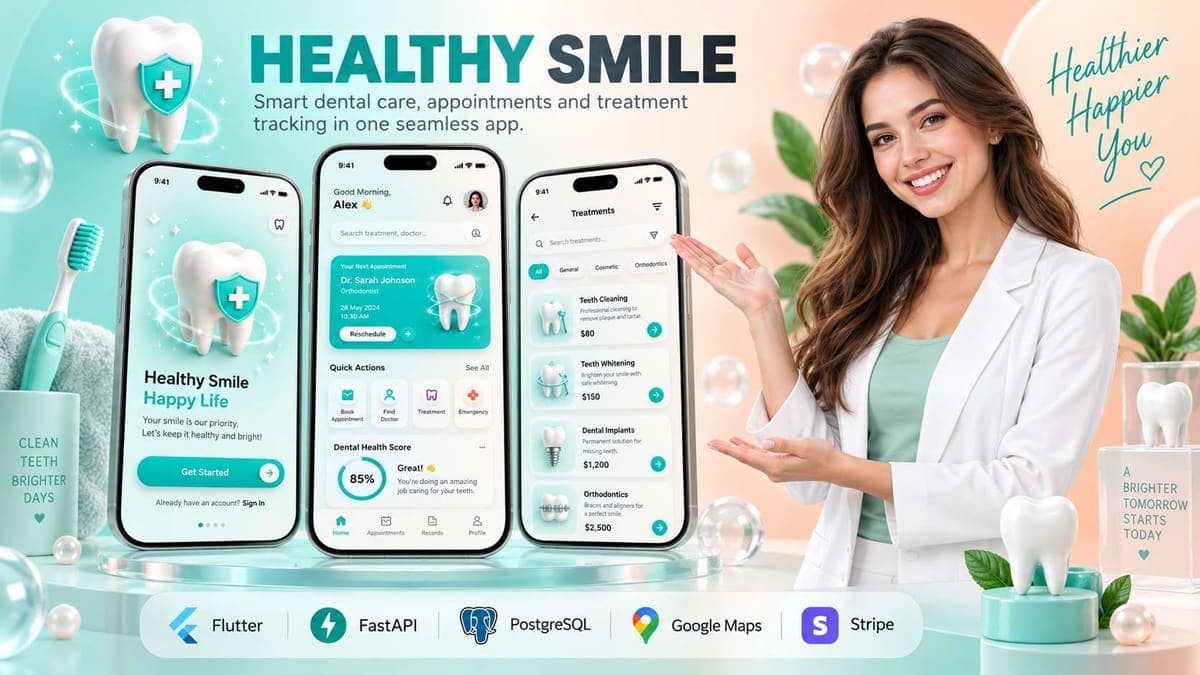 Healthy Smile — Saúde