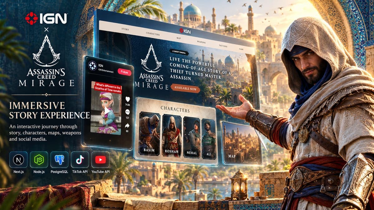 IGN Story Experience — Mídia