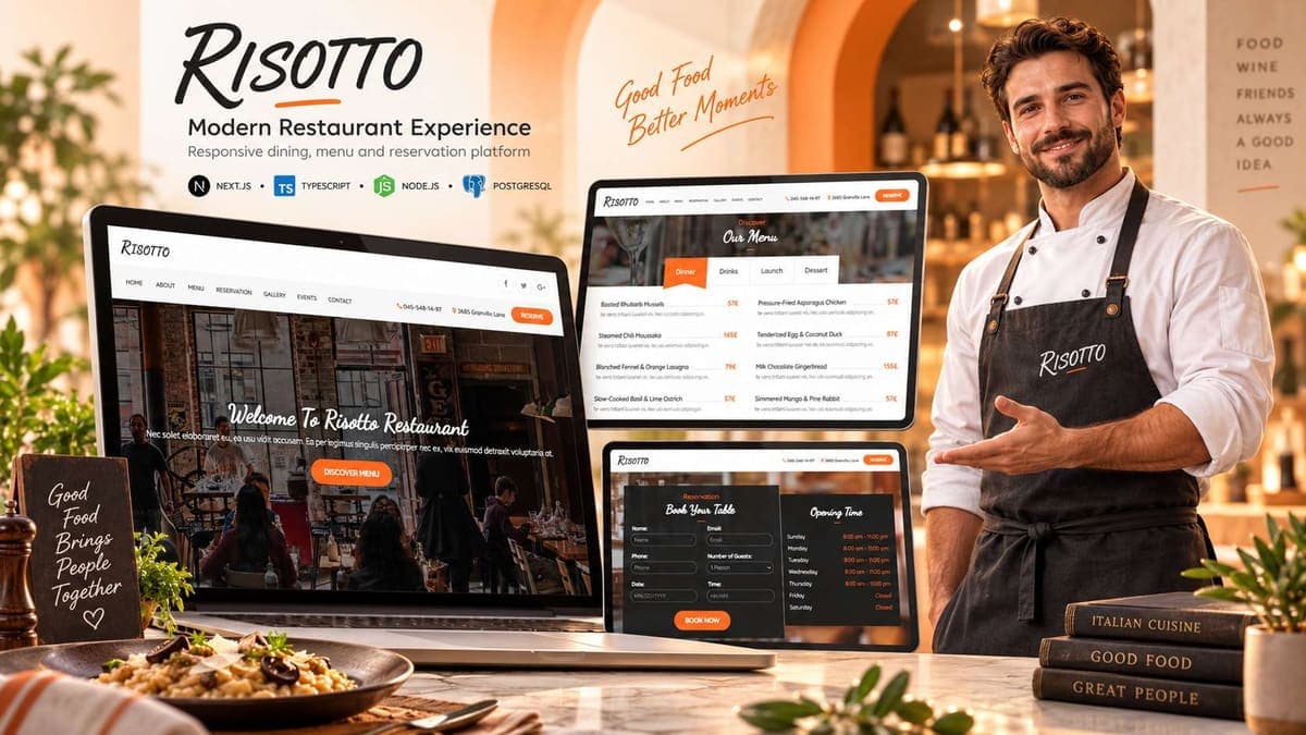 Risotto Restaurant — Negócios