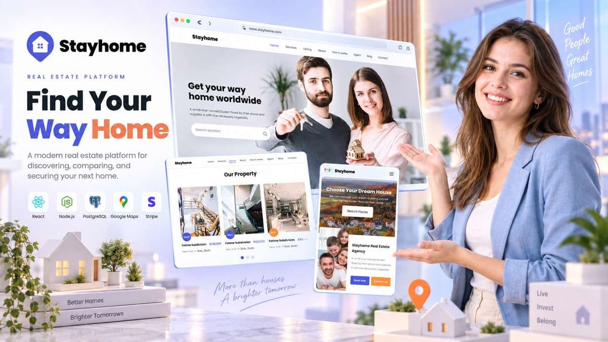 Stayhome Real Estate — Negócios